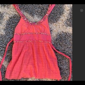 Free people tank top. Size 6
